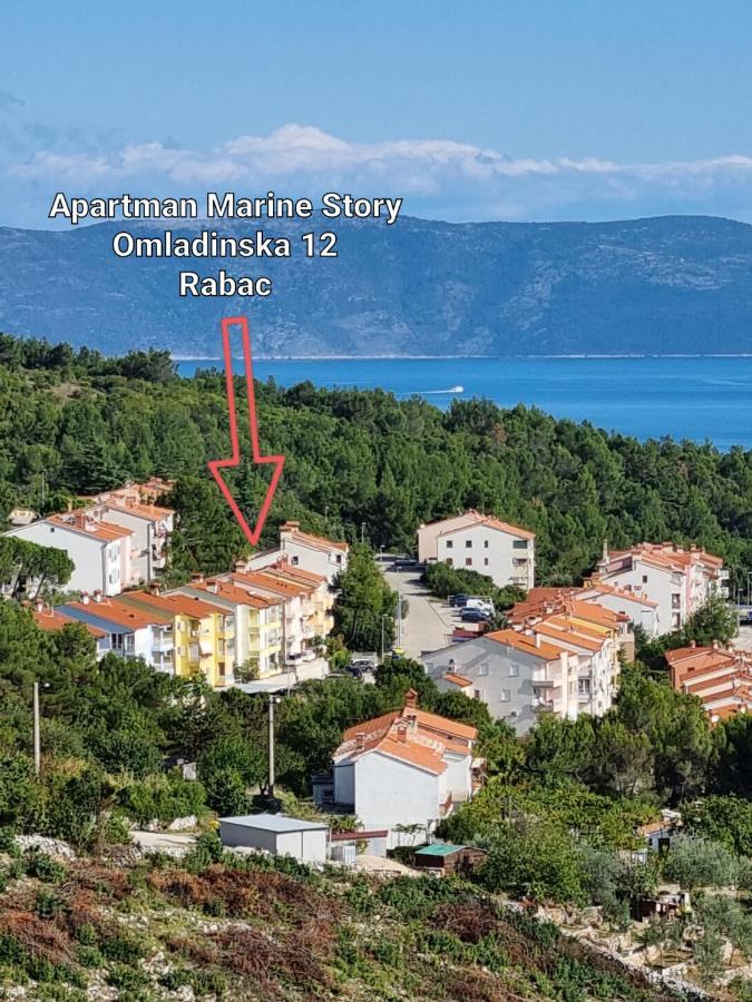 Apartment Marine Story Rabac Buitenkant foto